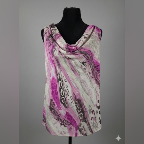 Ann Taylor Tops - ANN TAYLOR Cowl Neck Blouse Shirt Top Womens's Size 16